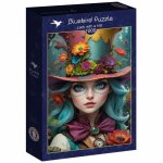 Puzzle Bluebird Lady with a Hat 1000 piese