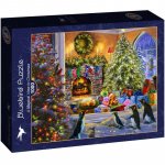 Puzzle 1000 piese Bluebird Puzzle A Magical View to Christmas