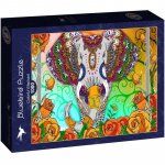 Puzzle 1000 piese Bluebird Puzzle Colorful Elephant