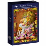 Puzzle 1000 piese Bluebird Puzzle Francois Ruyer La Cantatrice Gateau inspiree par Arcimboldo