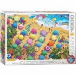 Puzzle 1000 piese Eurographics Beach Summer Fun