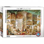 Puzzle 1000 piese Eurographics Gallery of antique Rome by Paolo Pannini