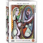 Puzzle 1000 piese Eurographics Pablo Picasso Girl before a Mirror