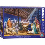 Puzzle 1000 piese Eurographics The Macneil Studio Nativity