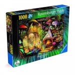 Puzzle 1000 piese Ravensburger coliba ciupercutelor