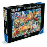 Puzzle 1000 piese Ravensburger de colectie salbaticia Canadei