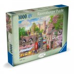 Puzzle 1000 piese Ravensburger pe alee numarul 5 Castle Lane