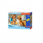 Puzzle 120 piese Castorland Dogs at the vet