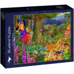 Puzzle 1500 piese Bluebird Puzzle Francois Ruyer The Witch Picnic