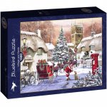 Puzzle 1500 piese Bluebird Village and Santa