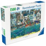 Puzzle 1500 piese Ravensburger port cu mare agitata