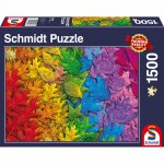 Puzzle 1500 piese Schmidt Colorful Leaves