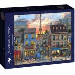 Puzzle Bluebird Dominic Davison Streets of Paris 2000 piese