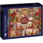 Puzzle 2000 piese Bluebird Santas Workshop