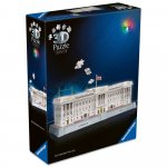 Puzzle 216 piese 3D cu LED Ravensburger Palatul Buckingham