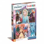 Puzzle 2x20 piese Clementoni Frozen 2