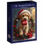 Puzzle Bluebird Santas Puppy 300 piese