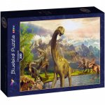 Puzzle 300 piese Bluebird Puzzle Dinosaurs