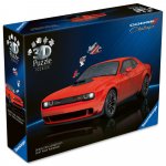 Puzzle 3D cu 108 piese Ravensburger Dodge Challenger R/T Scat Pack Widebody
