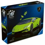 Puzzle 3D cu 108 piese Ravensburger Lamborghini Huracan EVO Verde