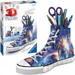 Puzzle 3D cu 108 piese Ravensburger suport pixuri Sneaker Astronaut