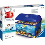 Puzzle 3D cu 216 piese Ravensburger cutie comori cu animale