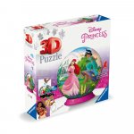 Puzzle 3D cu 72 piese Ravensburger Printesa Disney