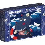 Puzzle 48 piese XXL Bluebird Puzzle Les Deglingos Hippipos