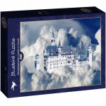 Puzzle 500 piese Bluebird Puzzle Neuschwanstein Castle in Clouds