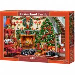 Puzzle 500 piese Castorland Cozy Fireplace