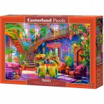 Puzzle 500 piese Castorland Parrots in Paradise