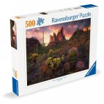 Puzzle 500 piese Ravensburger cactusi