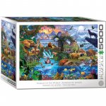 Puzzle 5000 piese Eurographics Steve Crisp Earth Wildlife