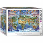 Puzzle 5000 piese Eurographics World Wonders