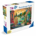 Puzzle 750 piese Ravensburger Vedere din vila Europeana