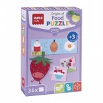 Puzzle Apli originea mancarii 36 piese