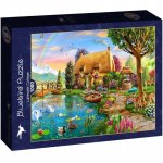 Puzzle Bluebird  Adrian Chesterman Lakeside Cottage 1000 piese