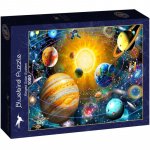 Puzzle Bluebird Adrian Chesterman Ringed Solar System 1000 piese