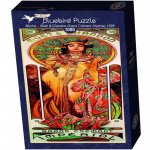 Puzzle Bluebird Alfons Mucha: Moet & Chandon-Grand Cremant Imperial 1000 piese