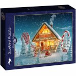 Puzzle Bluebird Christmas Cottage 500 piese