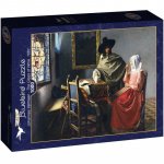 Puzzle Bluebird Johannes Vermeer The Glass of Wine 1000 piese