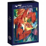 Puzzle Bluebird Marc Franz The Foxes 1913 1000 piese