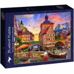 Puzzle Bluebird Old City Hall Bamberg Germany 1000 piese