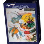 Puzzle Bluebird Puzzle Vassily Kandinsky Courbe dominante 1000 piese