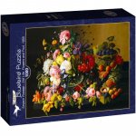 Puzzle Bluebird Severin Roesen Still Life, Flowers and Fruit 1000 piese