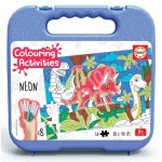 Puzzle Educa Dinosaurs Colouring 50 piese
