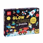 Puzzle Glow In The Dark Apli tema Spatiu 60 piese