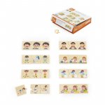 Puzzle cu secvente logice Activitati zilnice Viga