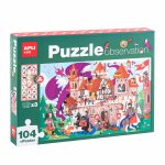 Puzzle de observare castel Apli 104 piese
