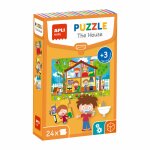 Puzzle educativ Apli Casa mea 24 piese